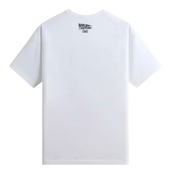 Kith x Back to the Future II Movie Poster Vintage Tee White