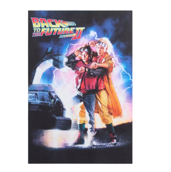 Kith x Back to the Future II Movie Poster Vintage Tee White