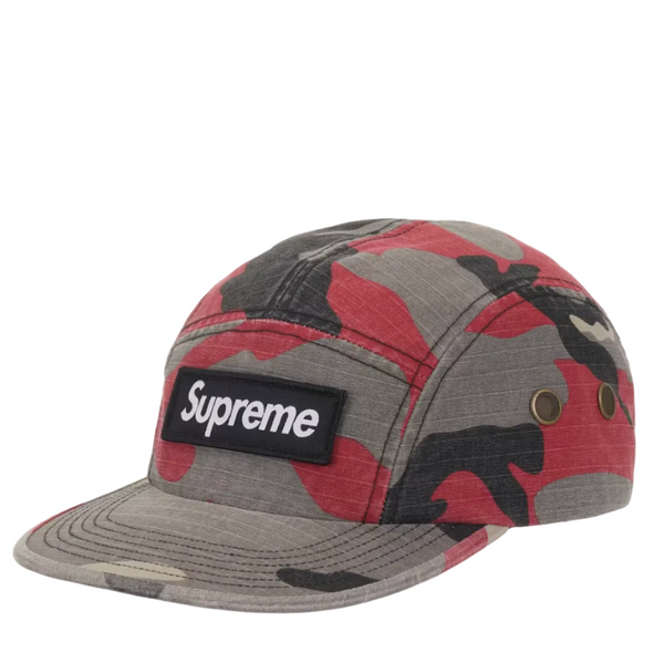 Supreme Military Camp Cap (SS26) Red Camo