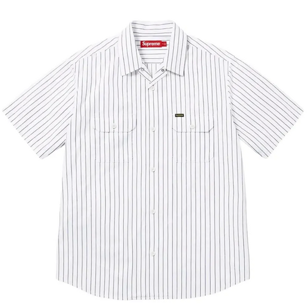 Supreme Ghostface S S Work Shirt Stripe