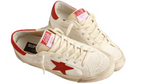 Load image into Gallery viewer, Golden Goose Superstar 'White Beige Red'
