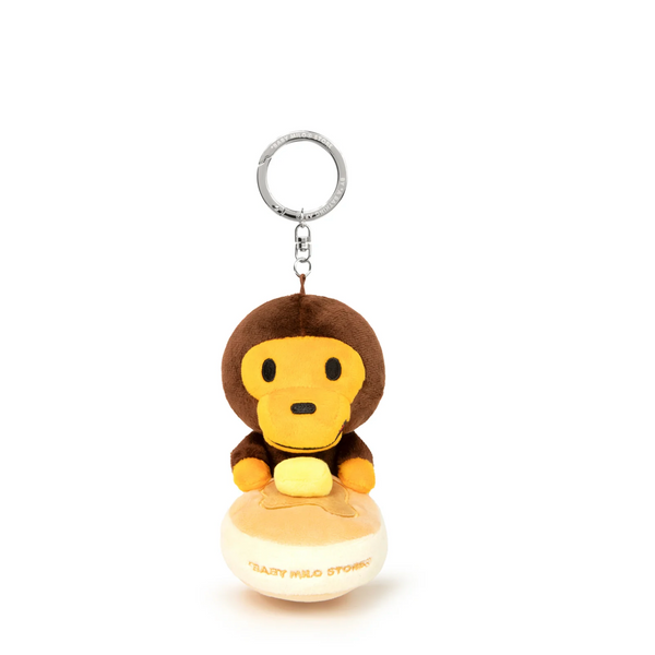 Baby Milo Plush Keychain Brown (Pancake) 15cm