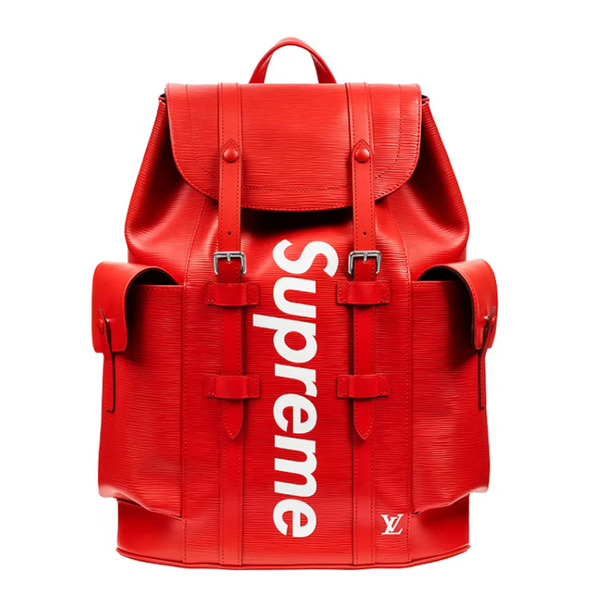 Louis Vuitton x Supreme Christopher Backpack Epi PM Red