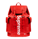 Load image into Gallery viewer, Louis Vuitton x Supreme Christopher Backpack Epi PM Red
