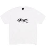 Load image into Gallery viewer, Stussy Fawn Tee White
