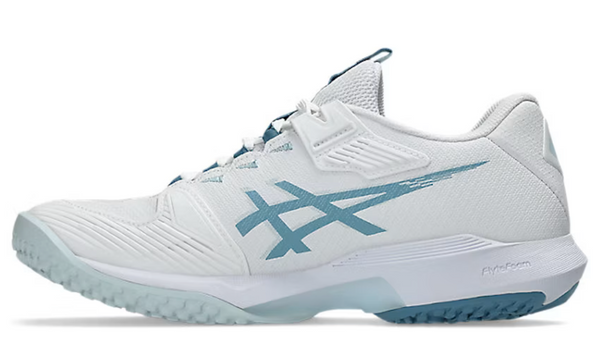 ASICS Solution Speed FF 4 OC White Saba Blue (Women's)