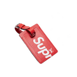 Load image into Gallery viewer, Louis Vuitton x Supreme Luggage Tag Set Epi Red
