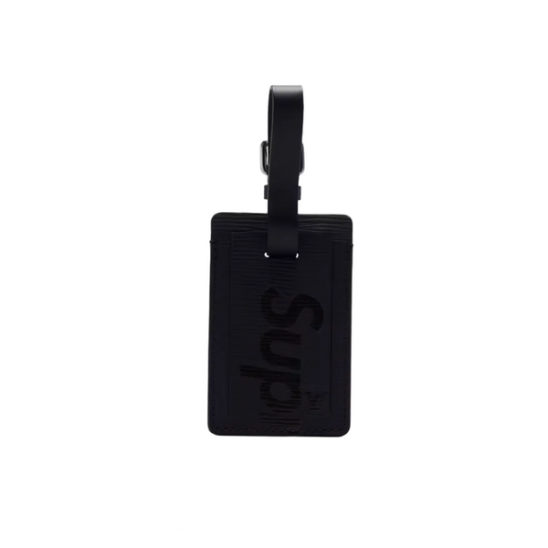 Louis Vuitton x Supreme Luggage Tag Set Epi Black