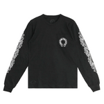 Load image into Gallery viewer, Chrome Hearts  Black Horseshoe Long Sleeve Tee
