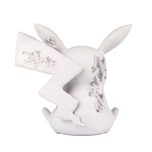 Daniel Arsham Crystalized Seated Pikachu Sculpture Light Amethyst