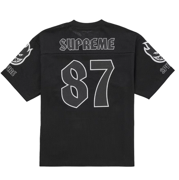 Supreme Spitfire Football Jersey Black