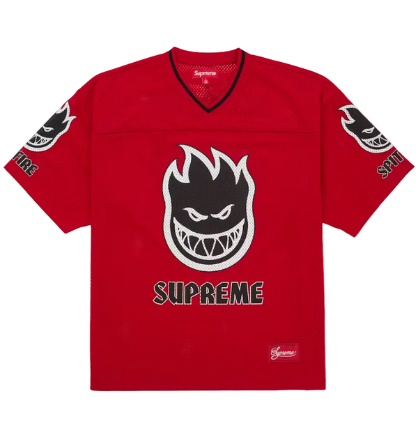 Supreme Spitfire Football Jersey Red