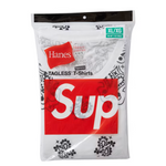 Load image into Gallery viewer, Supreme Hanes Bandana Tagless Tee White
