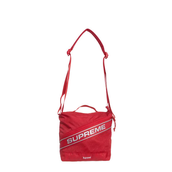 Supreme Logo Shoulder Bag Red