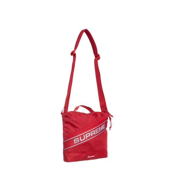 Supreme Logo Shoulder Bag Red