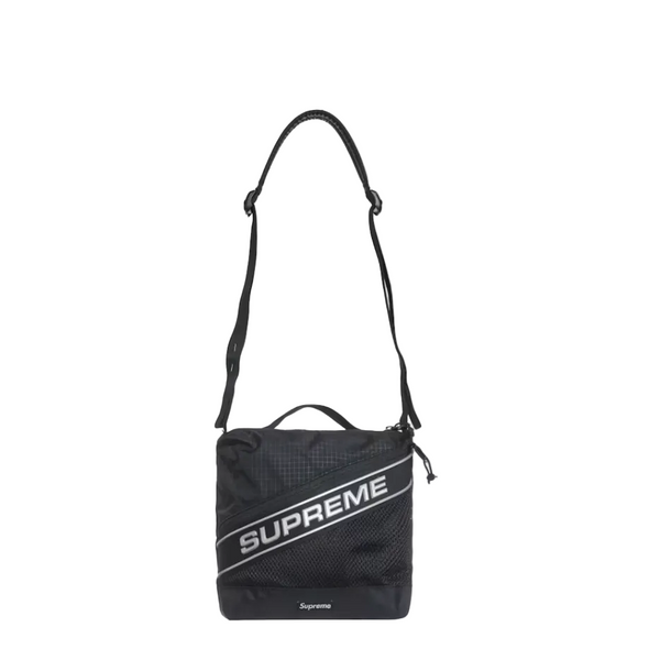 Supreme Logo Shoulder Bag Black