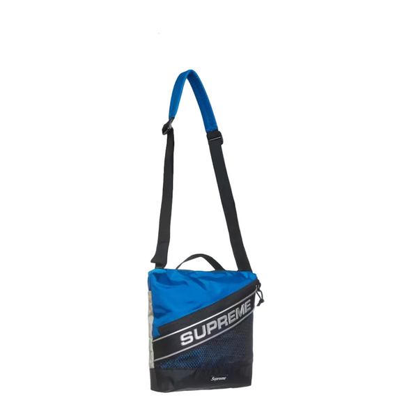 Supreme Logo Shoulder Bag Blue