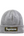 Supreme New Era Box Logo Beanie (FW23) Heather Grey