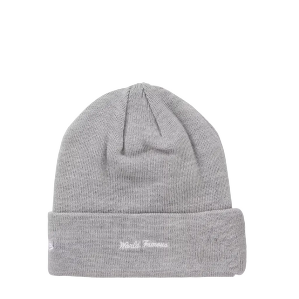 Supreme New Era Box Logo Beanie (FW24) Heather Grey