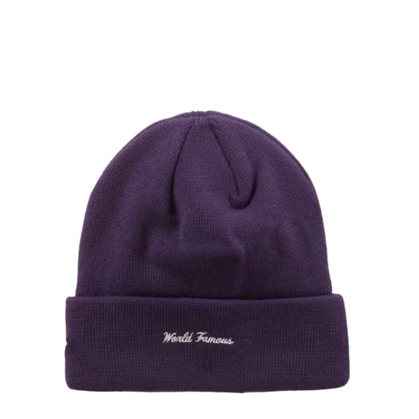 Supreme New Era Box Logo Beanie (FW23) Dark Purple