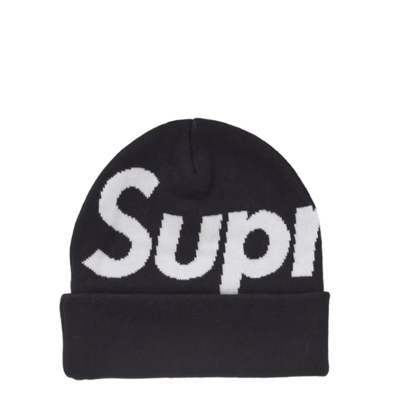 Supreme Big Logo Beanie (FW24) Black