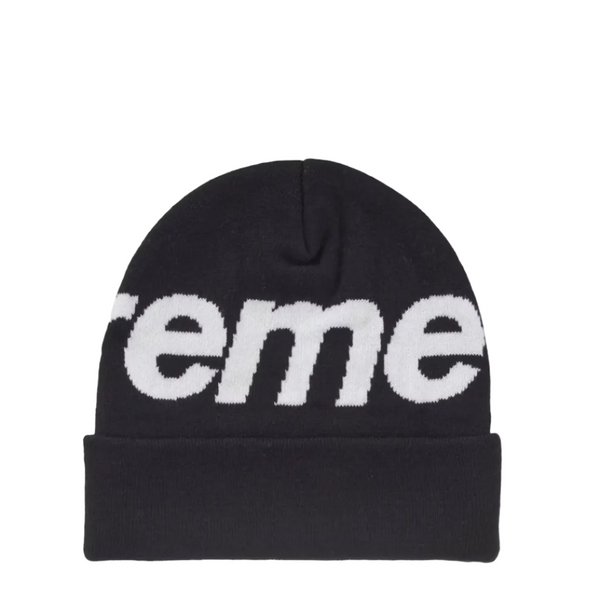 Supreme Big Logo Beanie (FW24) Black
