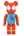Bearbrick x Marvel Spider-Man Scarlet Spider 1000%