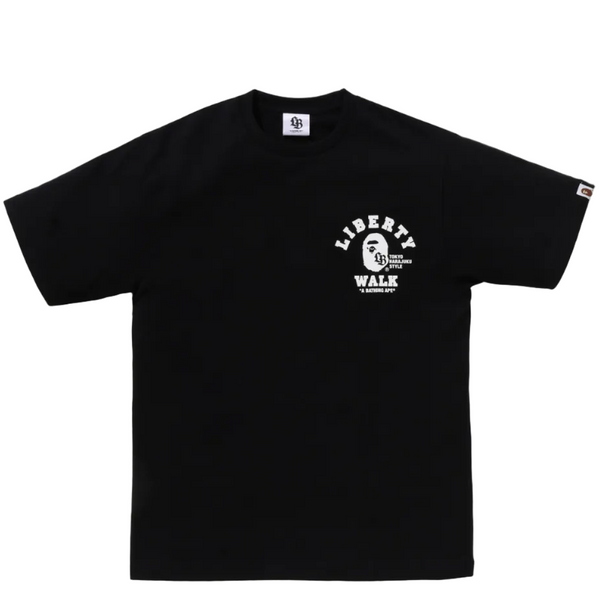 Bape x Liberty Walk JDM Style Tee Black