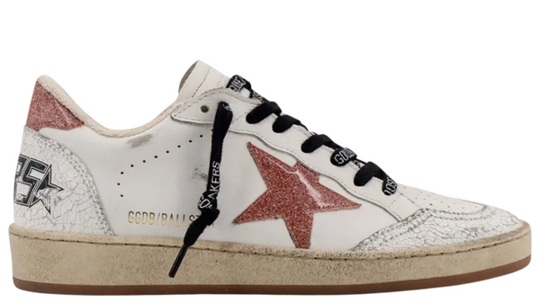 Golden Goose Ball Star White Peach (Women's)
