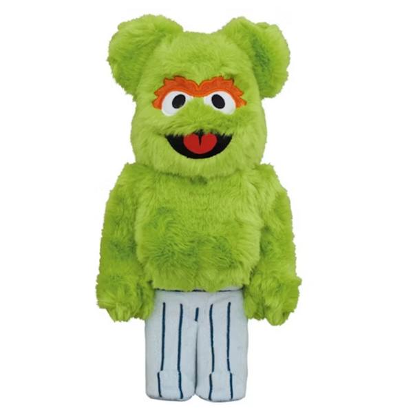 Bearbrick x Sesame Street Oscar the Grouch Costume Ver. 400%