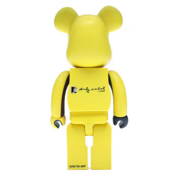 Bearbrick Andy Warhol Silk Screen Ver. 400%