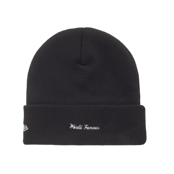 Supreme New Era Action Beanie Black