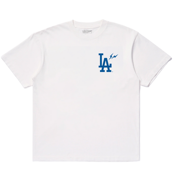 Fragment x Los Angeles Dodgers Arch Logo Men's Heavyweight Tee White