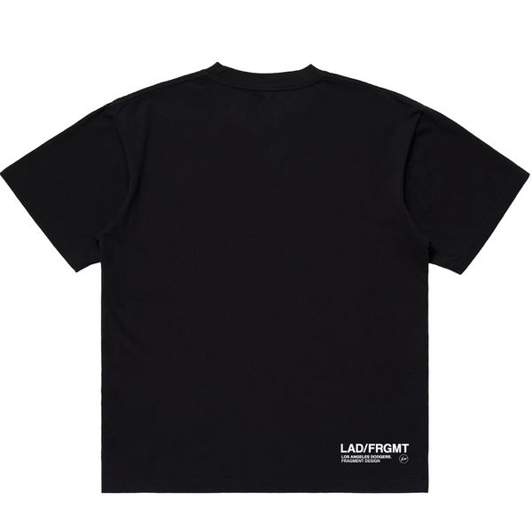 Fragment x Los Angeles Dodgers Big LA Men's Heavyweight Tee Black
