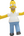 The Simpsons - Homer Simpson Bendable Poseable Figure