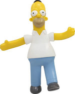 Load image into Gallery viewer, The Simpsons - Homer Simpson Bendable Poseable Figure
