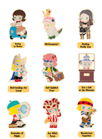Load image into Gallery viewer, POP MART Molly Imaginary Wandering Series Enamel Pin Badge/Fridge Magnet Blind Box (Sold per piece)
