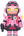 POPMART MEGA SPACE MOLLY 1000% ZAKU WARRIOR