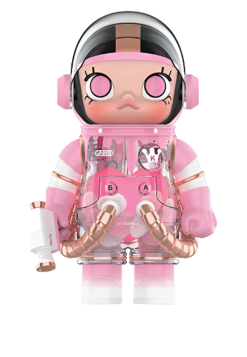 POP MART MEGA SPACE MOLLY 1000% Heartfelt Words (Pink)