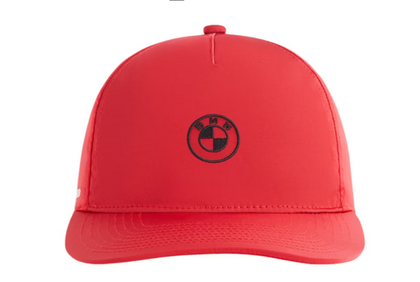 Kith x BMW Bay Low Pinch Crown Snapback Cinnabar