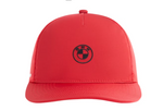 Load image into Gallery viewer, Kith x BMW Bay Low Pinch Crown Snapback Cinnabar
