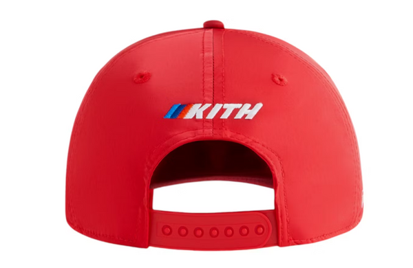 Kith x BMW Bay Low Pinch Crown Snapback Cinnabar