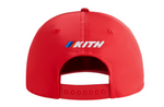 Load image into Gallery viewer, Kith x BMW Bay Low Pinch Crown Snapback Cinnabar
