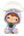 Popmart Hirono Echo Series Figures (Staying Up)