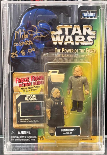 Star Wars The Power of the Force "Ugnaughts” with Tool Kit (Signed)