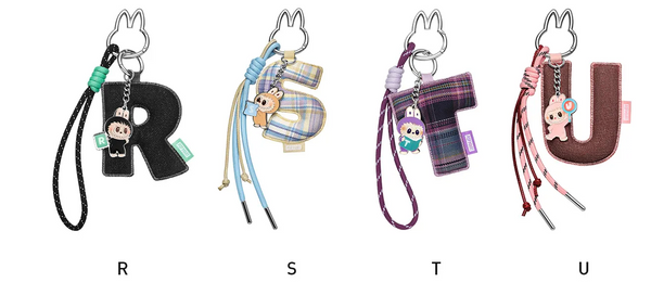 The Monsters Labubu Pin for Love Series- Letter Pendant Blind Box (N-Z) (Sold per piece)