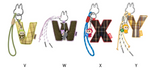 Load image into Gallery viewer, The Monsters Labubu Pin for Love Series- Letter Pendant Blind Box (N-Z) (Sold per piece)
