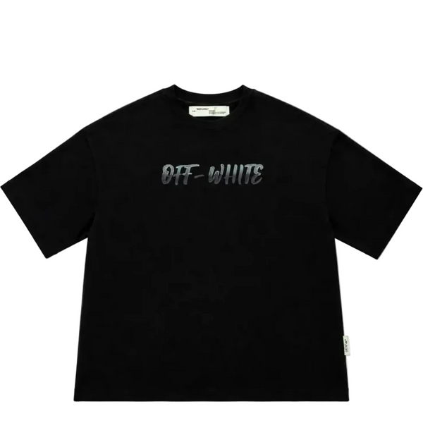 Off-White Green Black Arrow Short Sleeve T-shirt Black