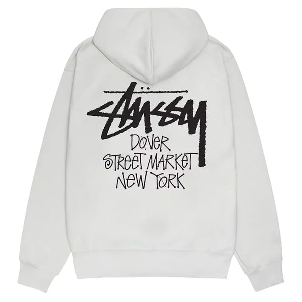 Stussy x Dover Street Market New York Hoodie Ash Heather