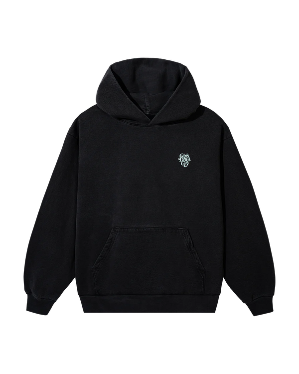 Girls Don't Cry x Verdy Logo Hoodie - Vintage Black/Light Green